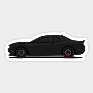 HELLCAT SIDE BLACK Sticker